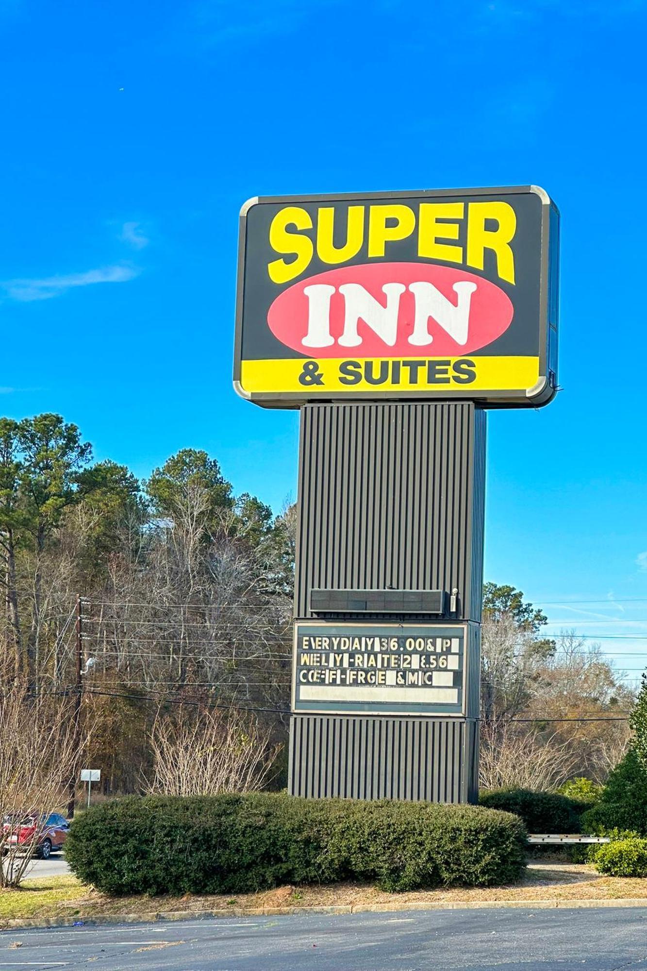 Super Inn&Suites Milledgeville Esterno foto